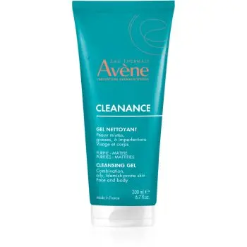 Avène Cleanance Cleansing Gel gel de curățare pentru tenul gras, predispus la acnee