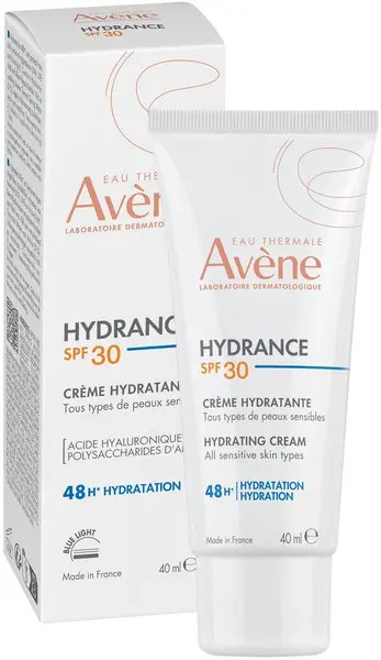 Avène Hydrance Cremă hidratantă pentru față, SPF30, 40 ml