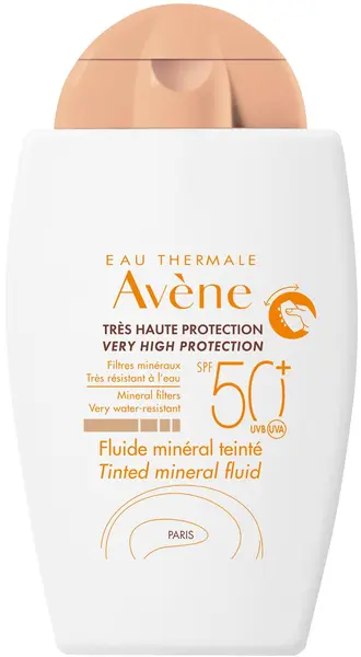 Avène Sun Fluid mineral colorat, SPF50+, 40 ml