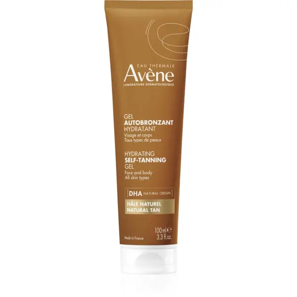 Avène Sun Hydrating Self-Tanning Gel gel autobronzant pentru fata si corp pentru toate tipurile de ten 100 ml