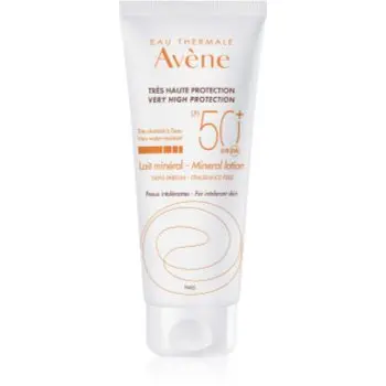 Avène Sun Mineral Lotion Lapte de protecție fără chimicale și parfum SPF 50+