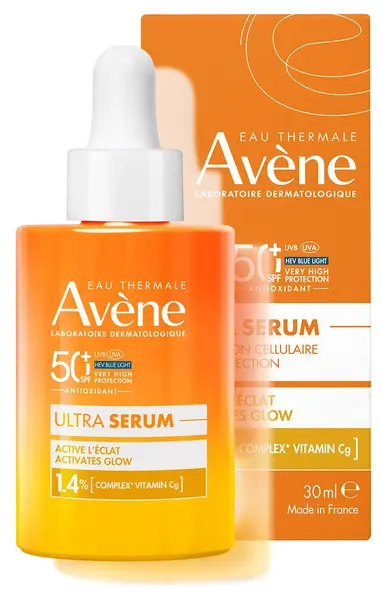 Avène Sun Ser de protecție solară iluminator, SPF50+, 30 ml
