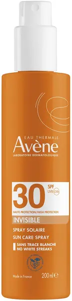 Avène Sun Spray invizibil cu protecție solară pentru față și corp, SPF30, 200 ml