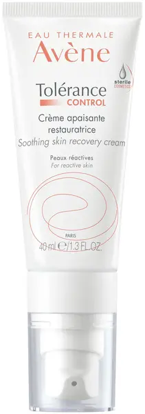 Avène Tolerance Cremă de recuperare calmantă Control, 40 ml