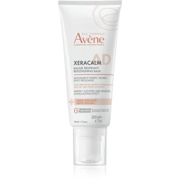Avène XeraCalm A.D. Lipid-Replenishing Balm balsam pentru refacerea lipidelor pentru piele foarte sensibila sau cu dermatita atopica 200 ml