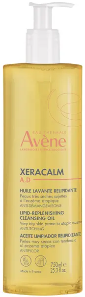 Avène XeraCalm A.D Ulei demachiant relipidant, 750 ml