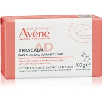 Avène XeraCalm A.D. Ultra-Rich Bar cub de spălare ultra hrănitor pentru piele uscata spre atopica
