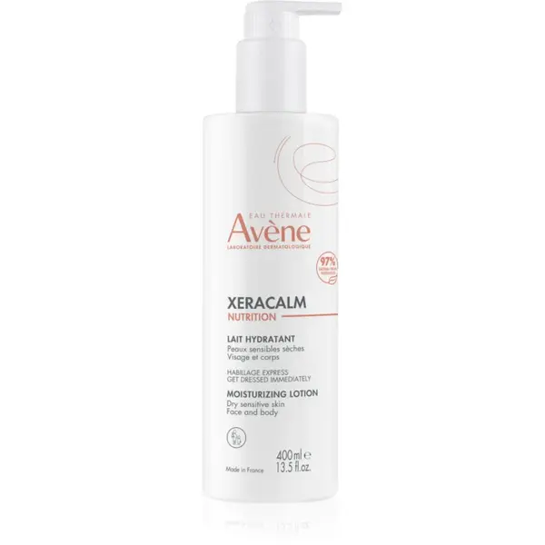 Avène XeraCalm Nutrition loțiune hidratantă pentru corp și față pentru piele foarte uscata 400 ml