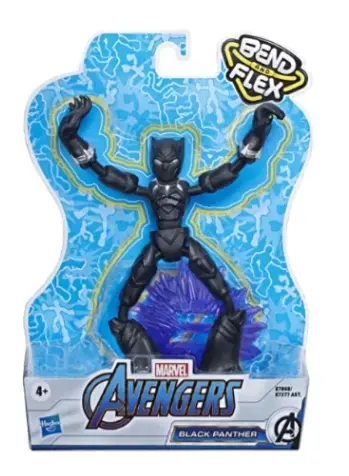 Avengers, Figurina Bend and Flex Black Panther