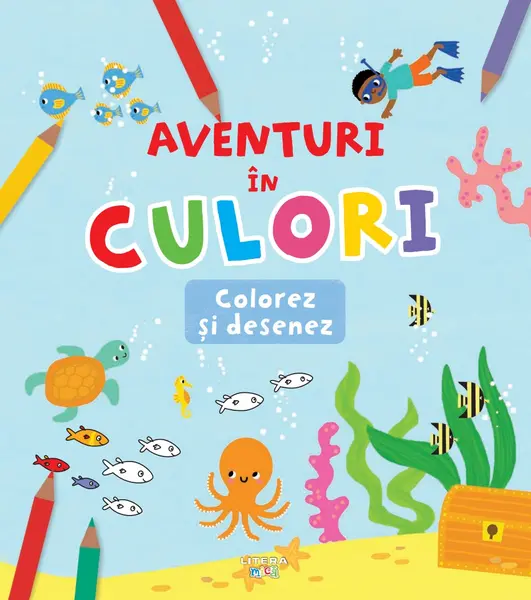 Aventuri in culori. Colorez si desenez
