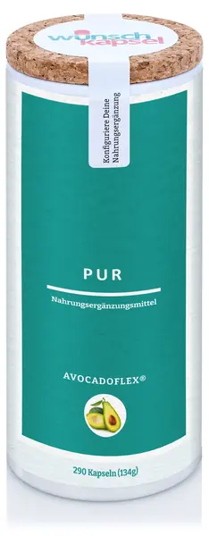 Avocadoflex Formulă pentru articulații sănătoase, 290 capsule, Wunschkapsel