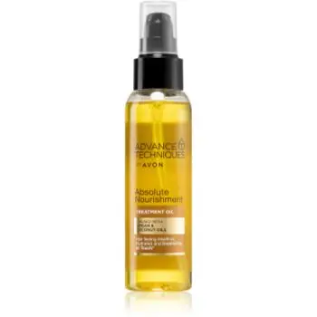 Avon Advance Techniques Absolute Nourishment Ulei nutritiv pentru păr cu ulei de argan