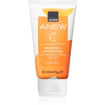 Avon Anew C Radiance Maximising crema de zi usoara SPF 50