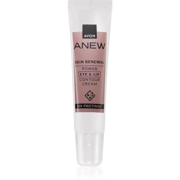 Avon Anew Skin Renewal crema iluminatoare zona ochilor si a buzelor 15 ml