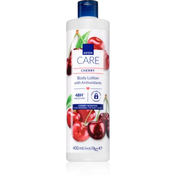 Avon Care Cherry loțiune de corp hidratantă cu efect antioxidant 400 ml