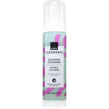 Avon Clearskin Blemish Clearing spuma de curatat cu vitamina E