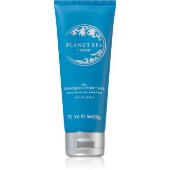 Avon Planet Spa The Tranquility Ritual exfoliant facial cu minerale din Marea Moartă
