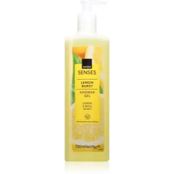 Avon Senses Lemon Burst gel de dus revigorant