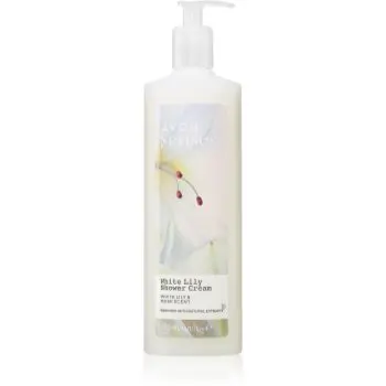 Avon Senses White Lily & Musk cremă de duș energizantă