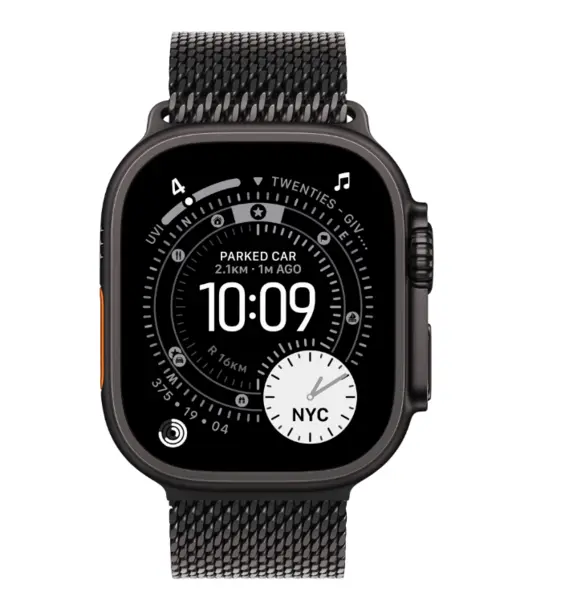 AW U3 49 Black Titan Milanese Small AW U3 49 Black Titan Milanese Small