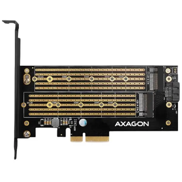 AXAGON Adaptor Axagon PCI Express PCIe NVMe+NGFF M.2