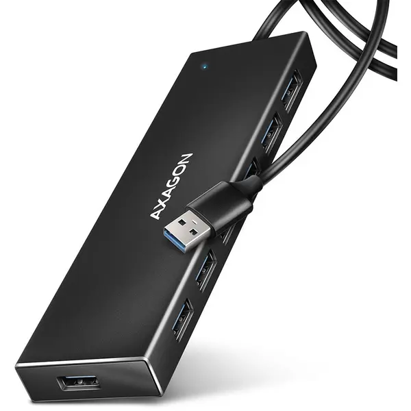 AXAGON Hub USB AXAGON HUE-F7A, Cablu USB-A