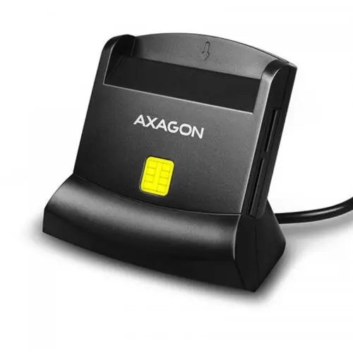 AXAGON Smart Card Reader Axagon CRE-SM2, USB 2.0, Black