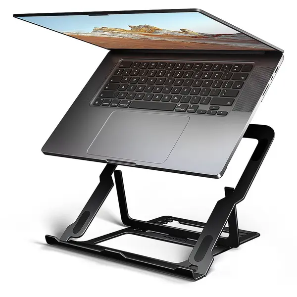 AXAGON Suport laptop AXAGON STND-LAB, reglabil, pliabil, pentru diagonale 10-17.3 inch, greutate maxima 20 kg, Negru