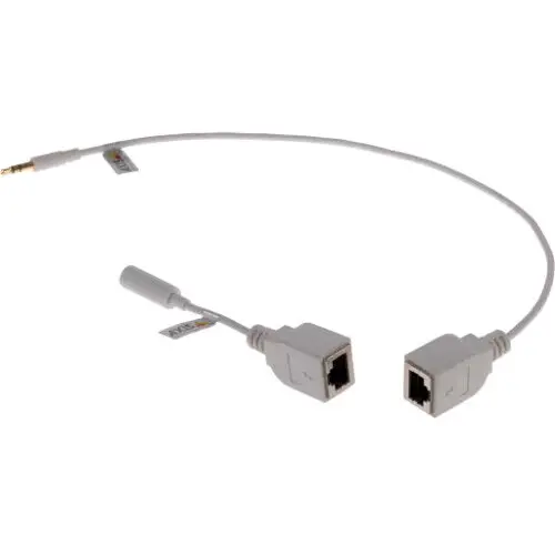 AXIS Kit de extensie audio digitala Axis 01590-001, pentru microfoane digitale, pana la 100m, Alb