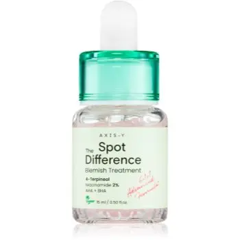 AXIS-Y 6+1+1 Advanced Formula Spot The Difference Blemish Treatment tratament topic pentru acnee pentru piele sensibilă