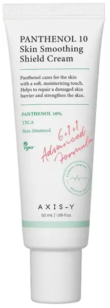 Axis-Y Cremă hidratantă pentru piele sensibilă Panthenol 10 Shield, 50 ml