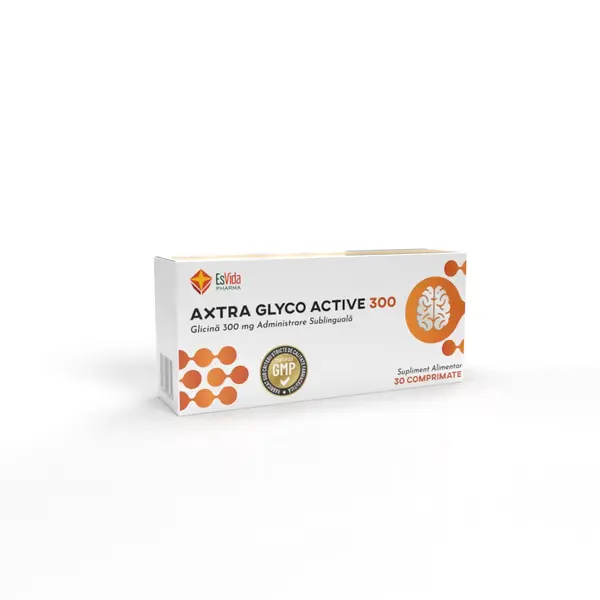 Axtra Glyco Active, 300 mg, 30 comprimate