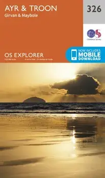 Ayr and Troon. September 2015 ed, Sheet Map/Ordnance Survey