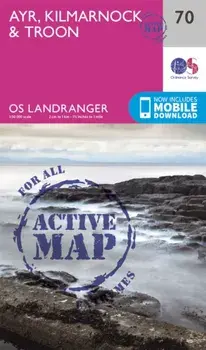 Ayr, Kilmarnock & Troon. February 2016 ed, Sheet Map/Ordnance Survey