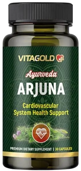 Ayurveda Arjuna, 30 bucăți, Vitagold