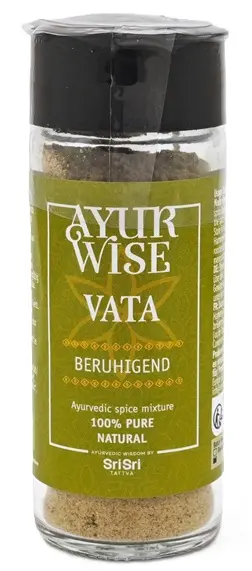 Ayurwise Bio masala Vata, 40 g, Sri Sri Ayurveda