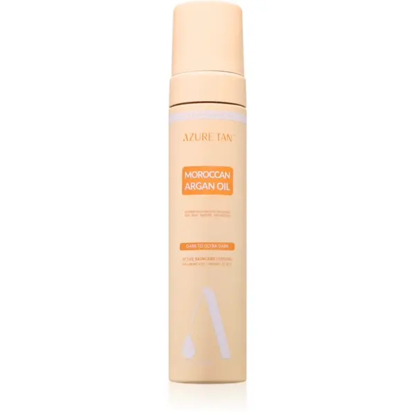 Azure Tan Maroccan Argan Oil spuma autobronzanta culoare Dark To Ultra Dark 200 ml