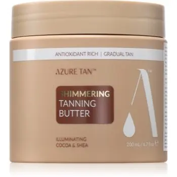 Azure Tan Shimmering balsam pentru tonifiere pentru corp