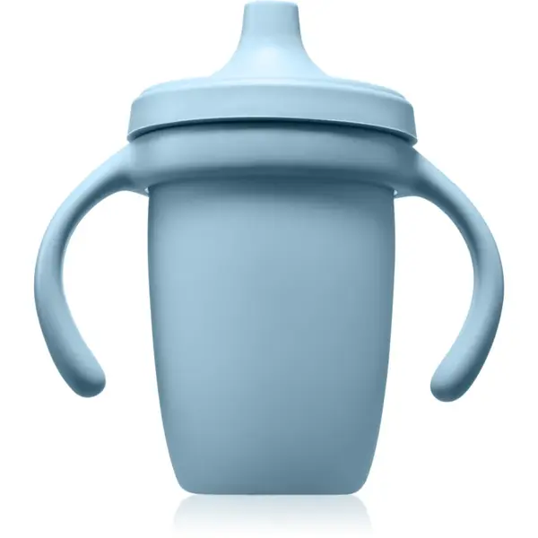 B.Box Silicone Cup cană pentru antrenament cu mânere Ocean 240 ml