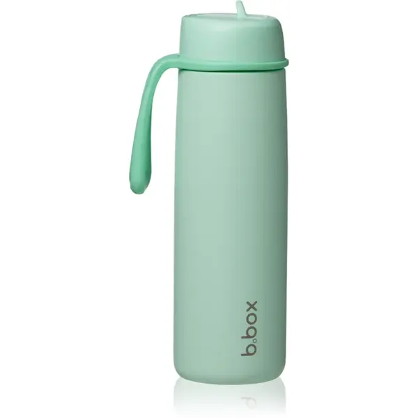 B.Box Stainless Steel Thermos Bottle sticlă termos cu pai Spearmint 690 ml