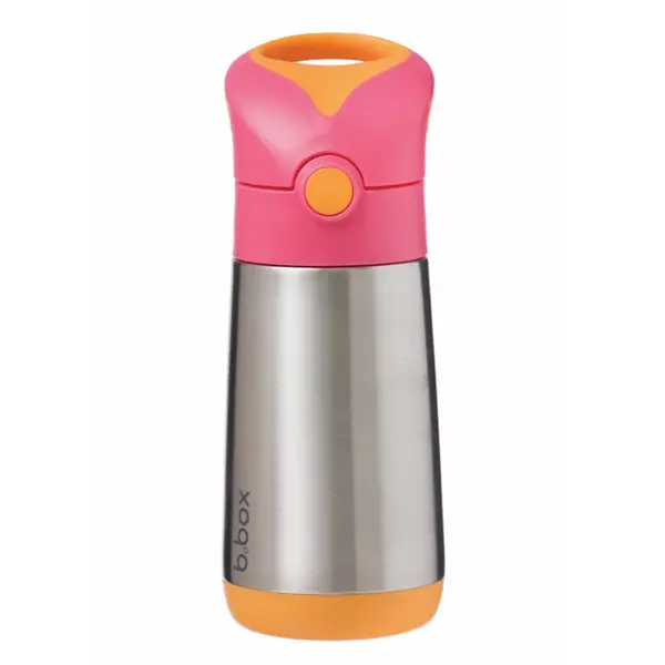 b.box Thermos Mini termos cu pai Pink Orange 350 ml