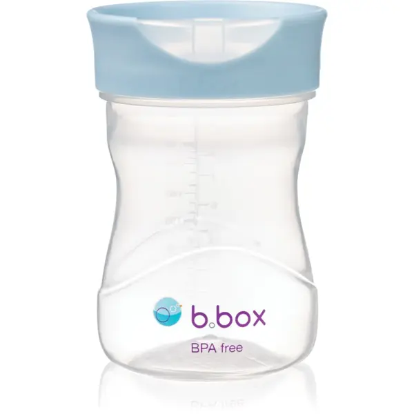 b.box Trainer Cup cană pentru antrenament Blue 12m+ 240 ml
