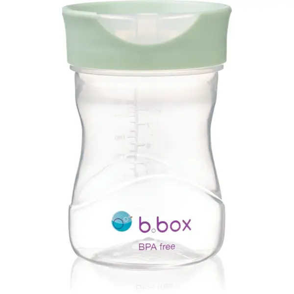 b.box Trainer Cup cană pentru antrenament Sage 12m+ 240 ml