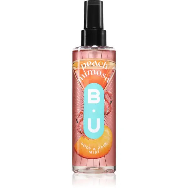 B.U. Peach Mimosa spray pentru corp pentru femei 200 ml