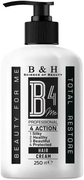 B4Me Cremă multifuncțională pentru păr predispus la rupere Total Restore, 250 ml