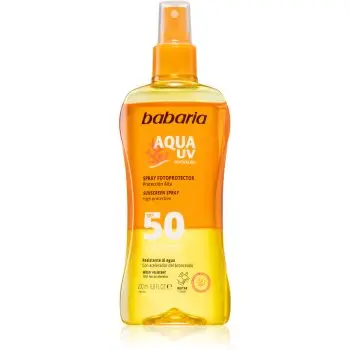 Babaria Sun Aqua UV spray solar SPF 50