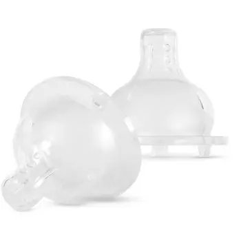 Baboo Liquid Silicone Teat Thick Liquids tetină pentru biberon