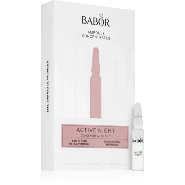 BABOR Ampoule Concentrates Active Night fiolă pentru regenerare 7x2 ml