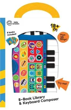 Baby Einstein: 8-Book Library & Keyboard Composer - Pi Kids