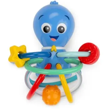 Baby Einstein Opus's Shake & Soothe Teether Toy & Rattle jucărie pentru dentiție cu zornăitoare